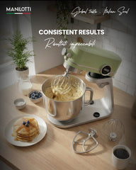 Manilotti Premium Stand Mixer – (5.2L, 800W DC Motor)