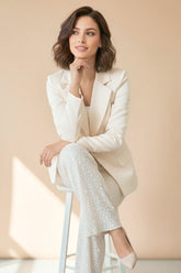 Satin Chic Blazer