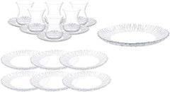 Pasabahce Aurora Cake Set - 19 Pieces