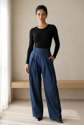 Loose Wide Leg Balloon Jeans