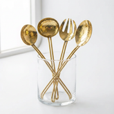 Chef May Signature Serving Spoons ( Brass )