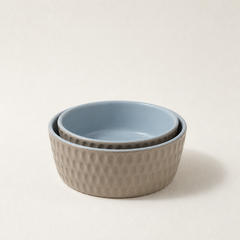Bake & Serve Carved Pottery Set