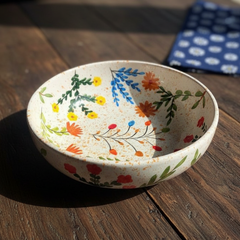 Flowers Pasta Plate