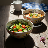 Flowers Salad Bowl