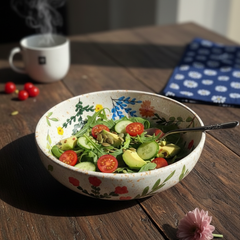 Flowers Pasta Plate