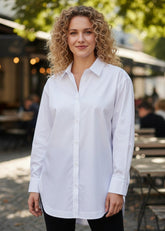 Oversized Pure Cotton Shirt