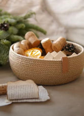 Handmade woven storage