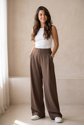 Comfort Chic Tailored Track Pants