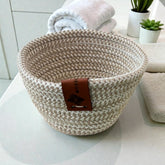 Handmade Woven Cotton Small Bowl