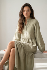Ruffle Flow Dress