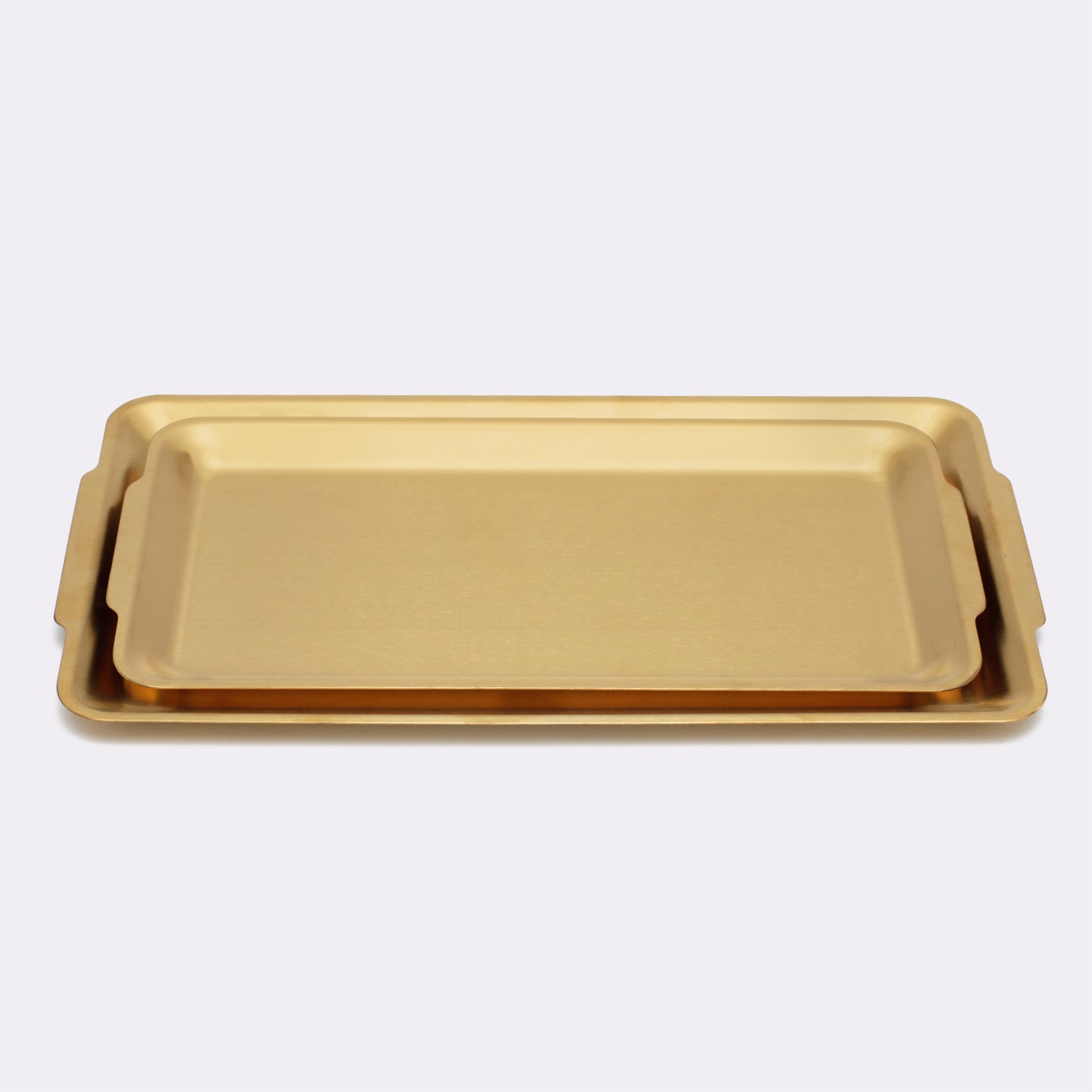 Gold Dining Tray Stainless Steel