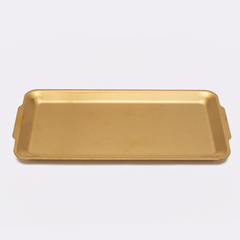 Gold Dining Tray Stainless Steel