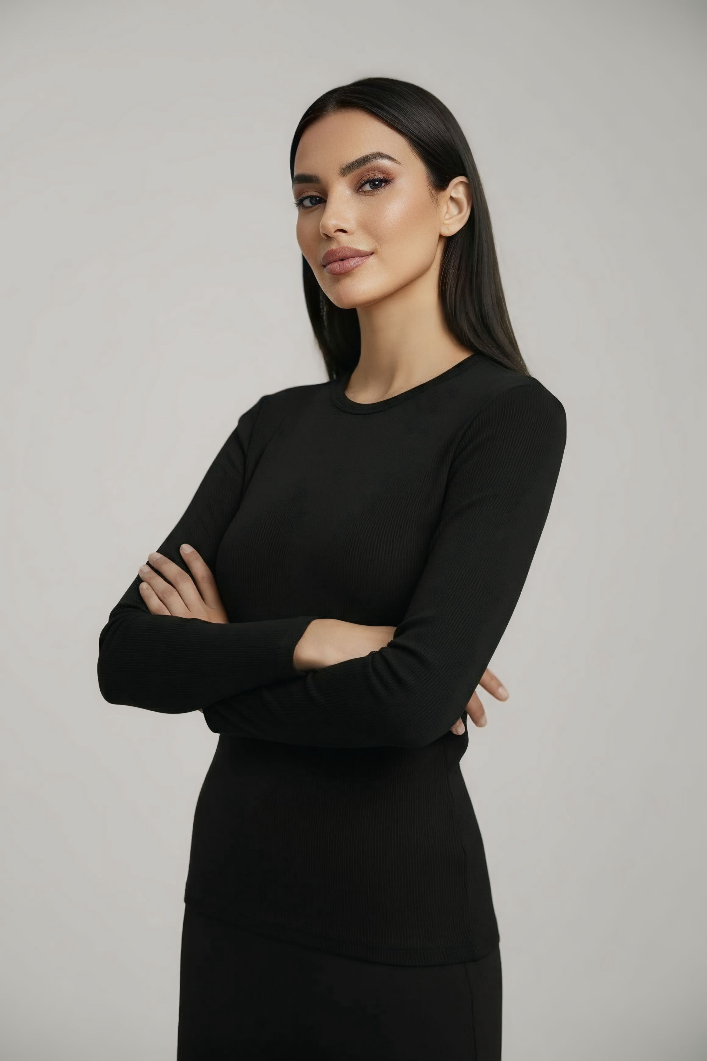 Basic Cotton Fitted T-shirt
