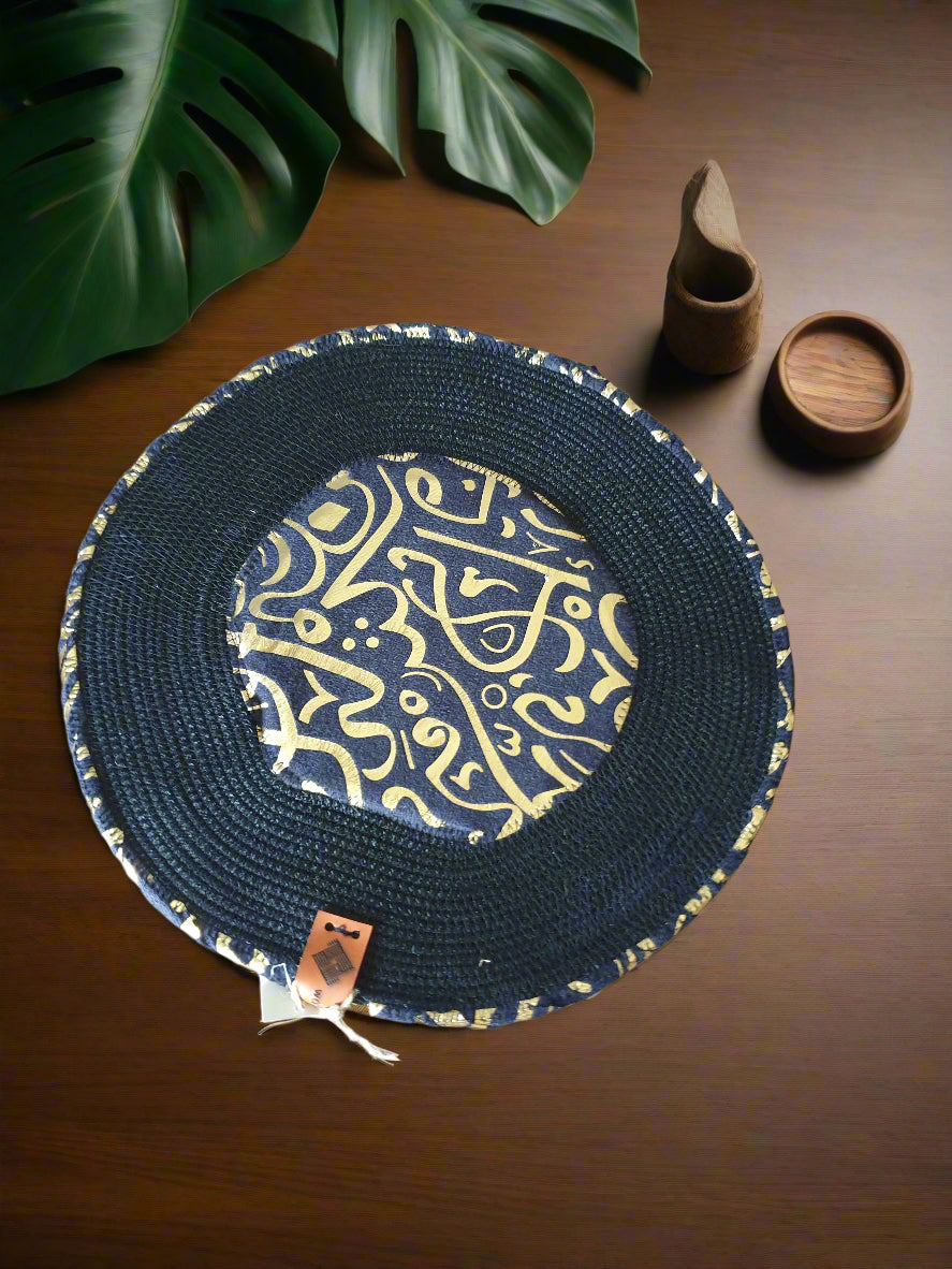Gold Round Placemat
