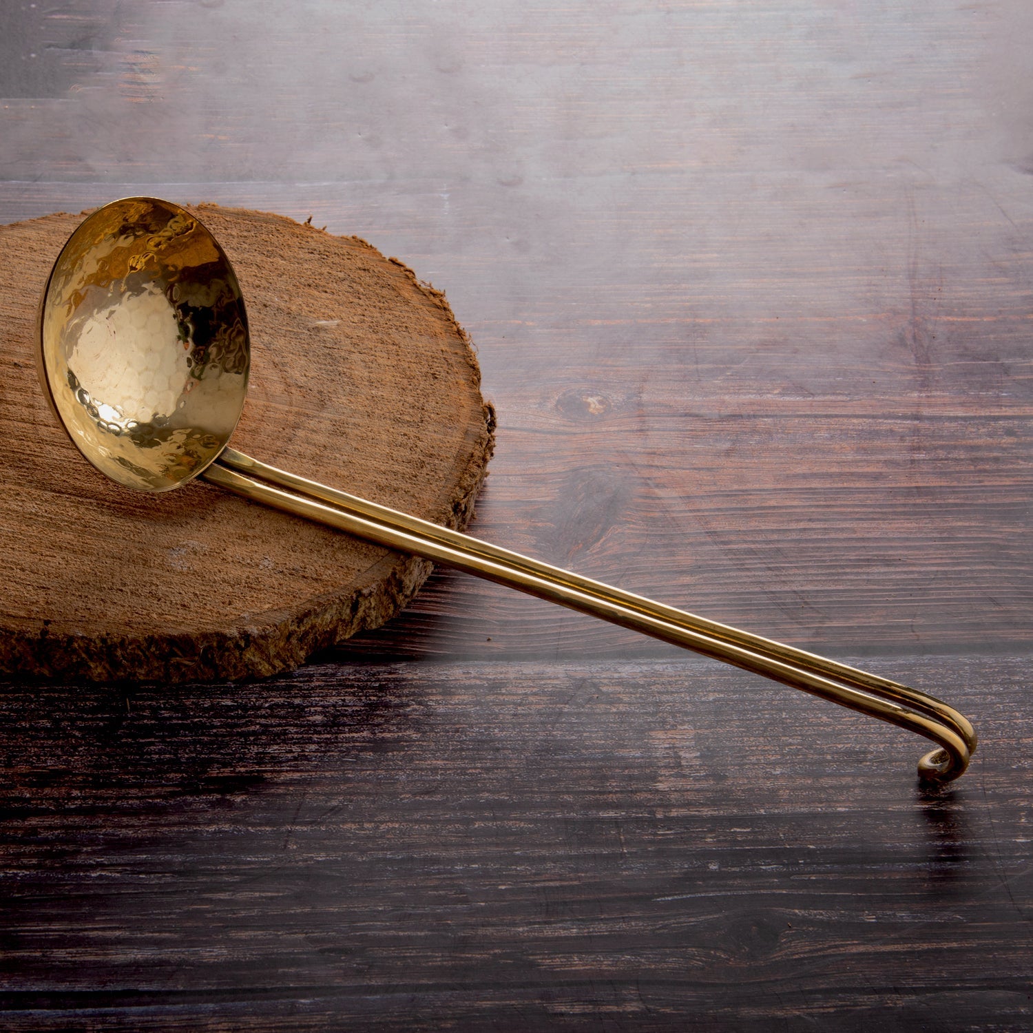 Chef May Signature Serving Spoons ( Brass )