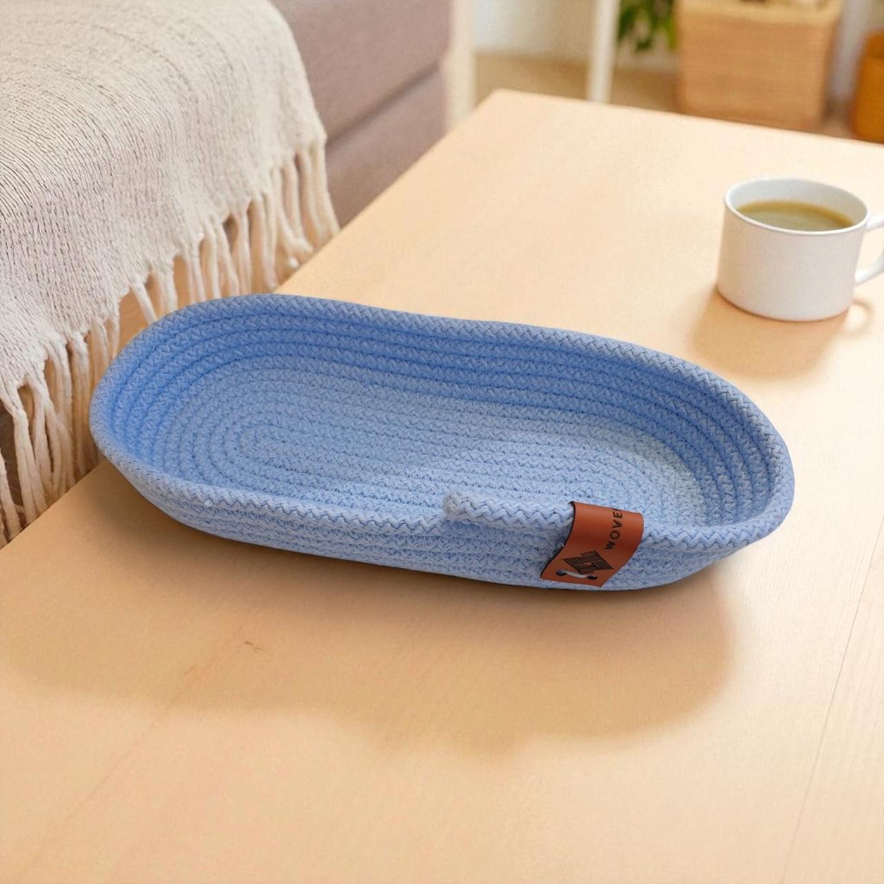 Handmade Woven Plate 26x15x4cm