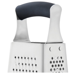 Essentials 9″ Stainless Steel Box Grater, 4-Sided