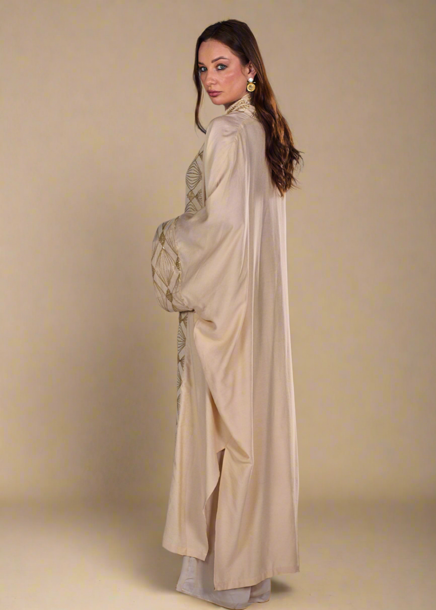 Arabian Queen Linen Abaya