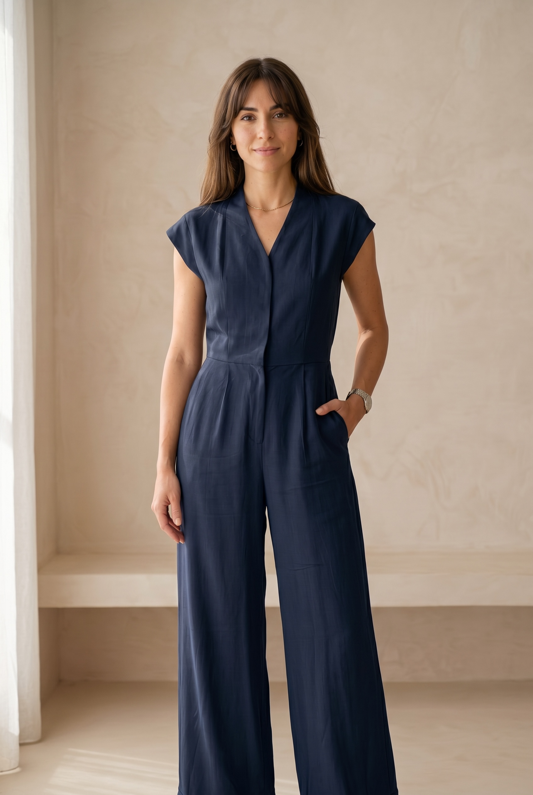 Soft Tailored Jumpsuit