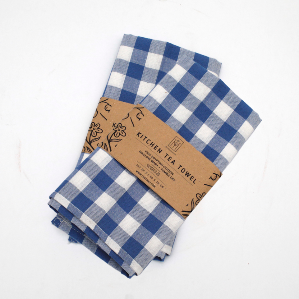 Crosshatch Classic Kitchen Cloth (Set of 2) 50cm x 50cm