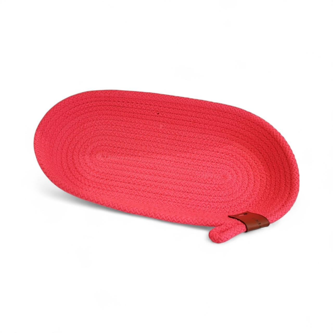 Handmade Woven Plate 26x15x4cm