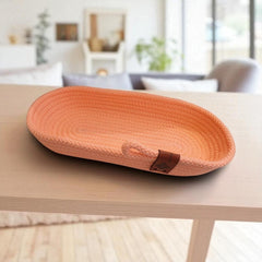 Handmade Woven Plate 26x15x4cm