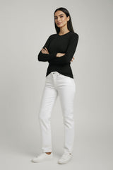 Basic Cotton Fitted T-shirt