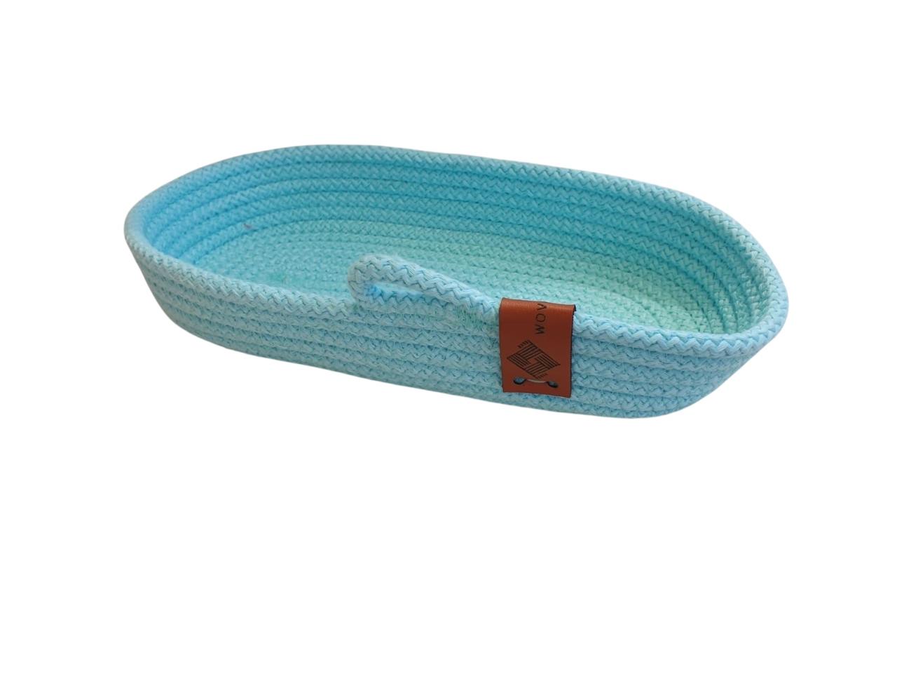 Handmade Woven Plate 26x15x4cm