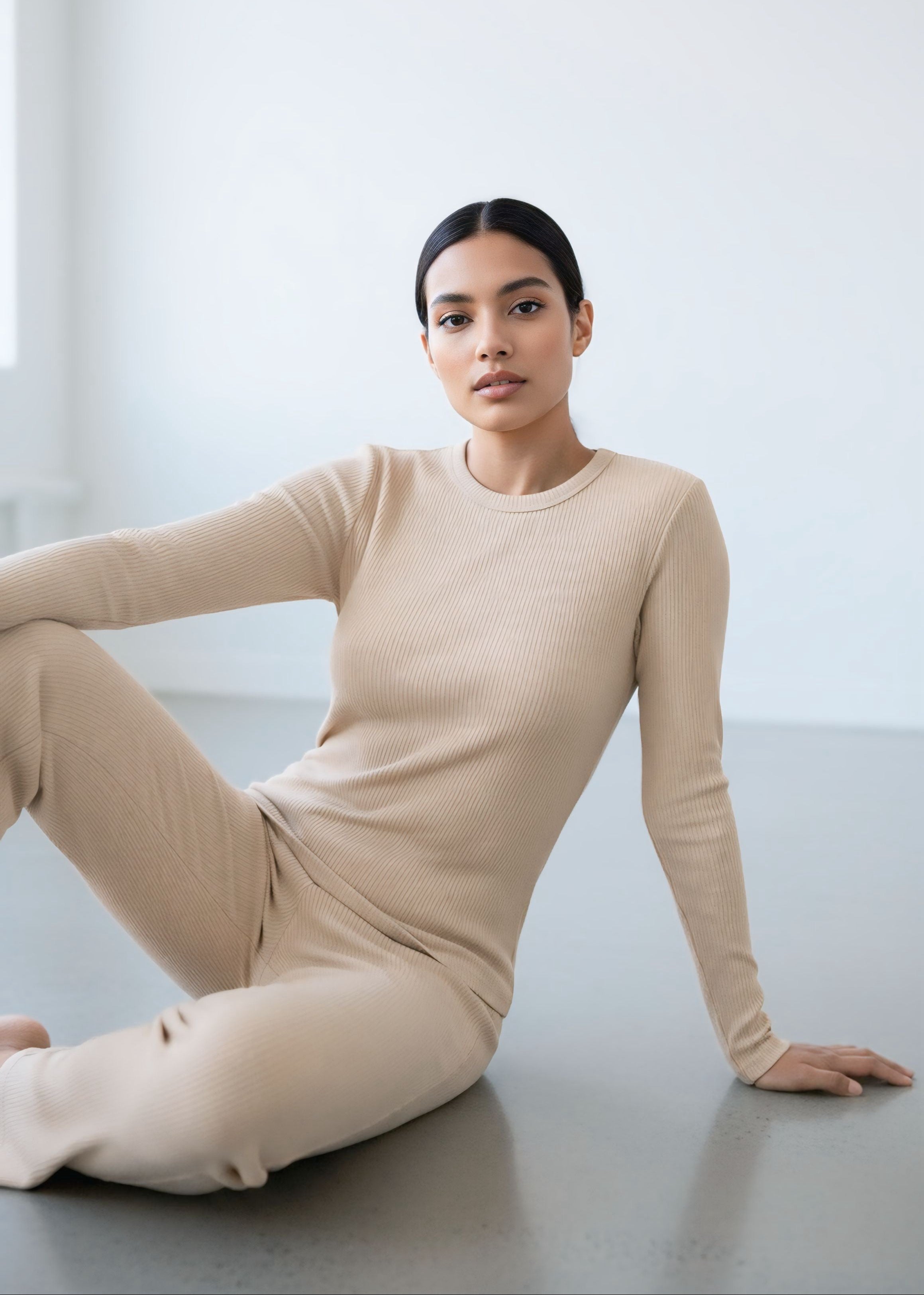 Basic Cotton Fitted T-shirt