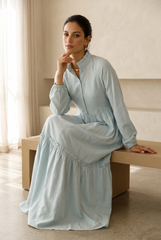 Ruffle Flow Dress