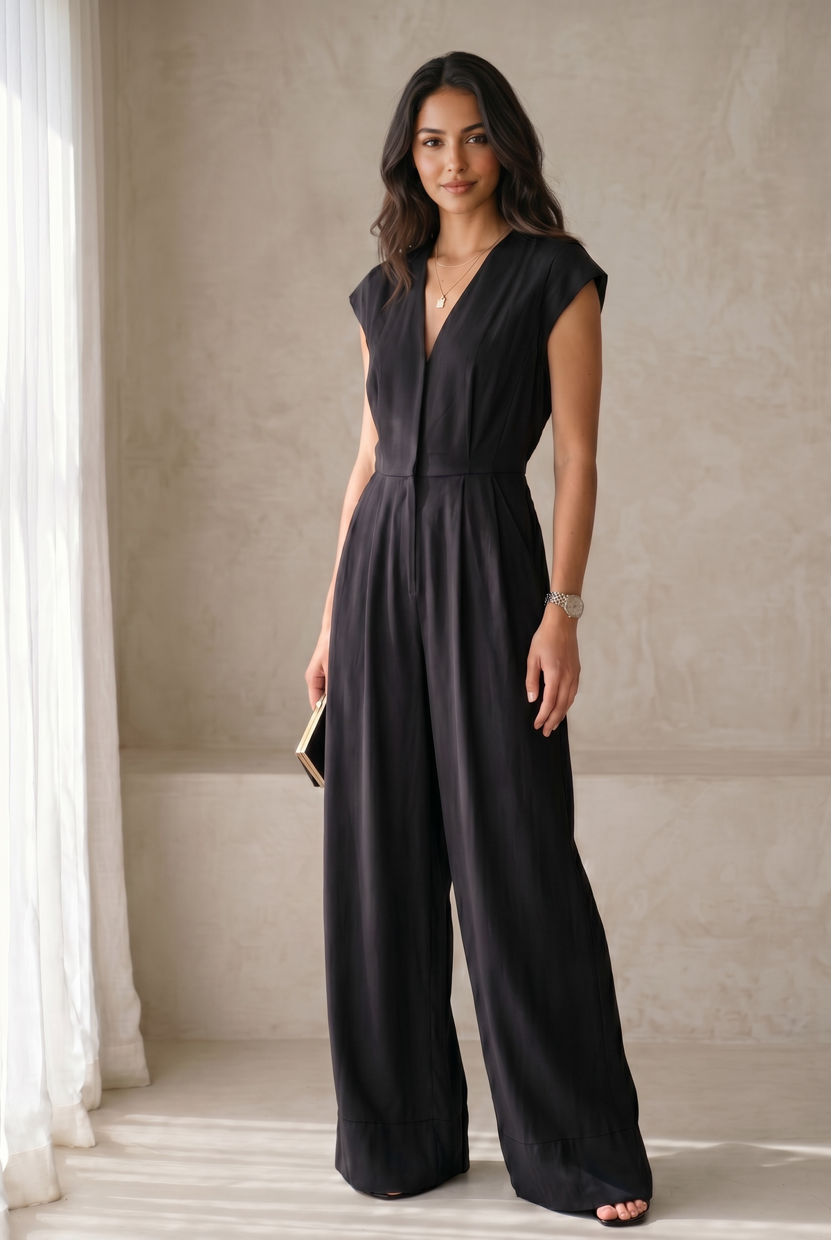 Soft Tailored Jumpsuit
