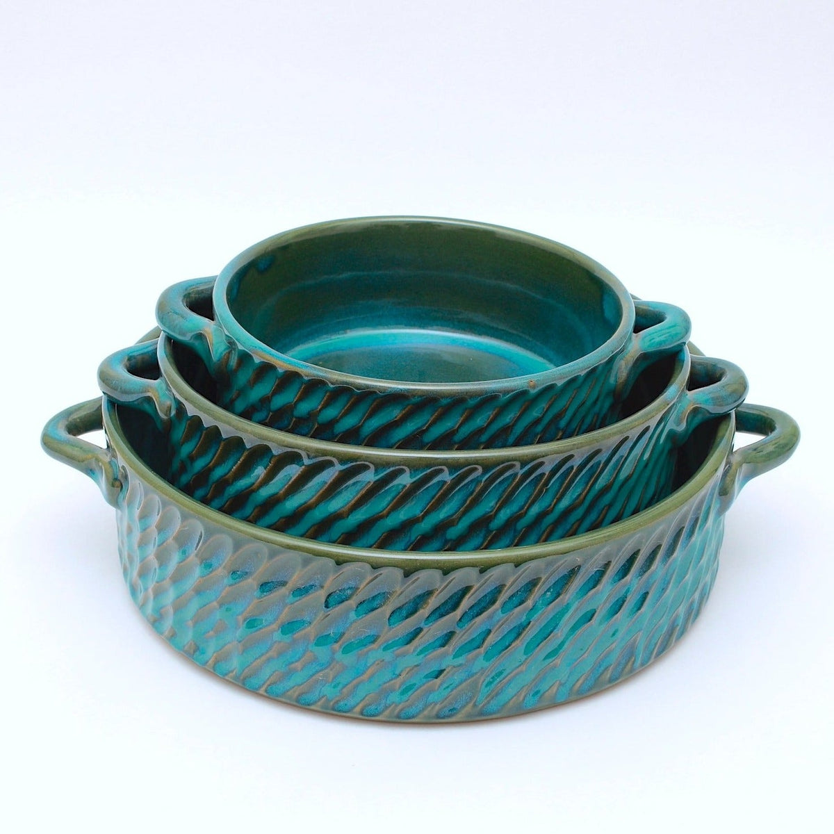 Set of 3 Pottery Tagine