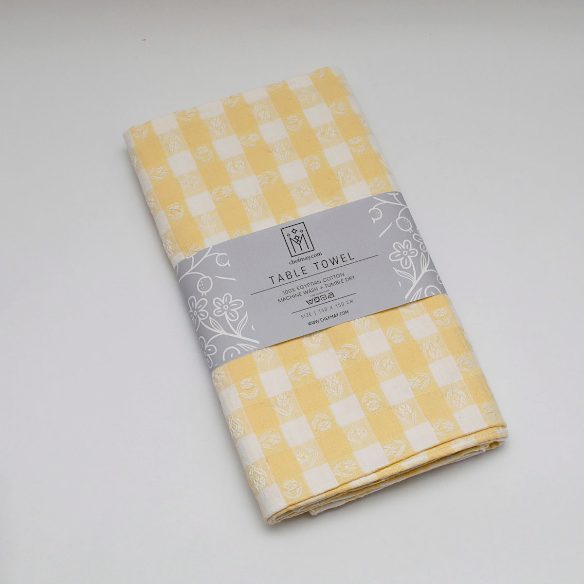 Crosshatch Classic Table Cloth 150 cm x 150 cm