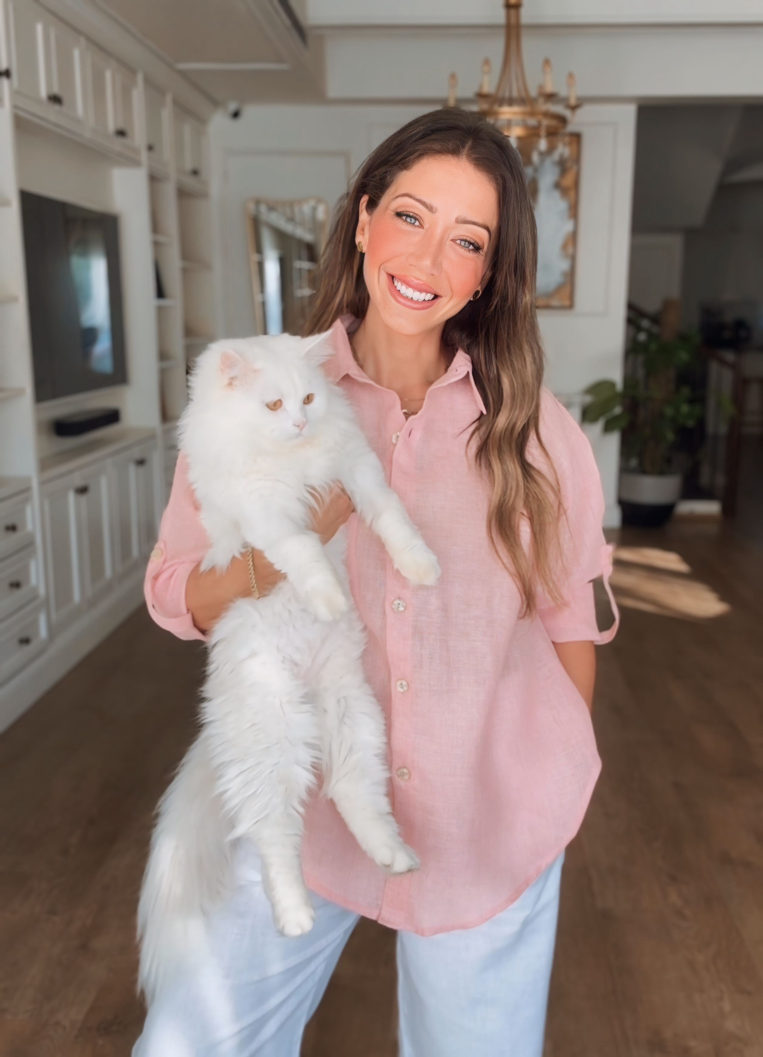 Shimmery Linen Shirt