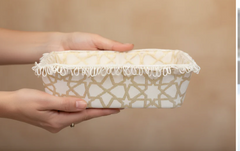 Rectangular Ramadan Bread Basket