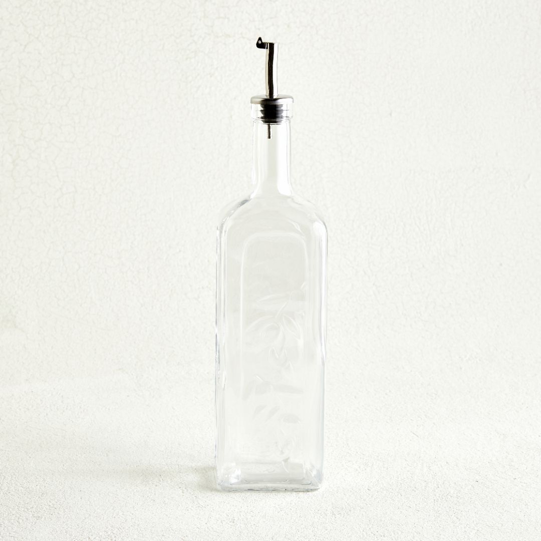 1 x Glass oil bottle - 1L