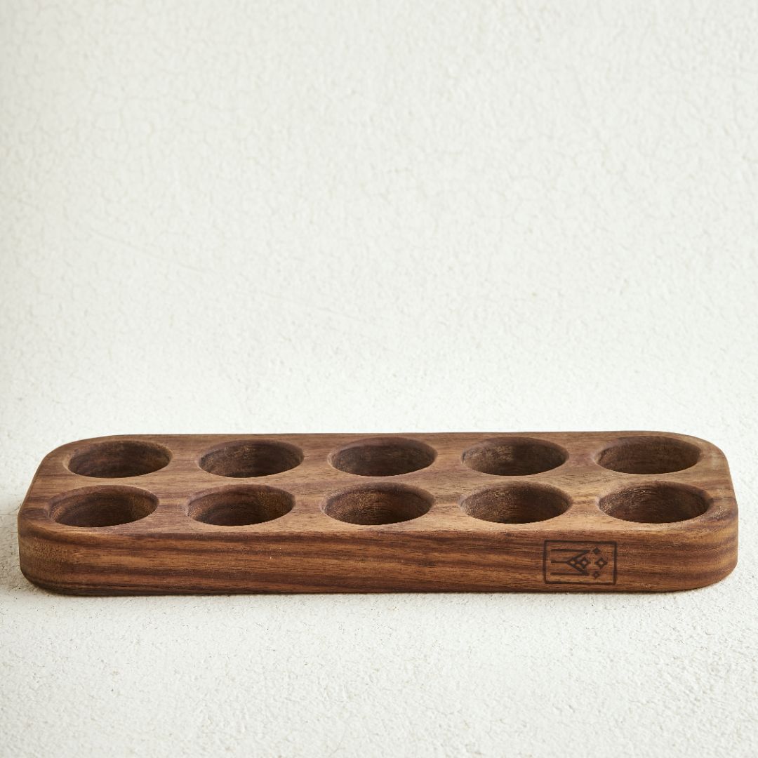 Egg Holder Wooden|10 Holes Egg
