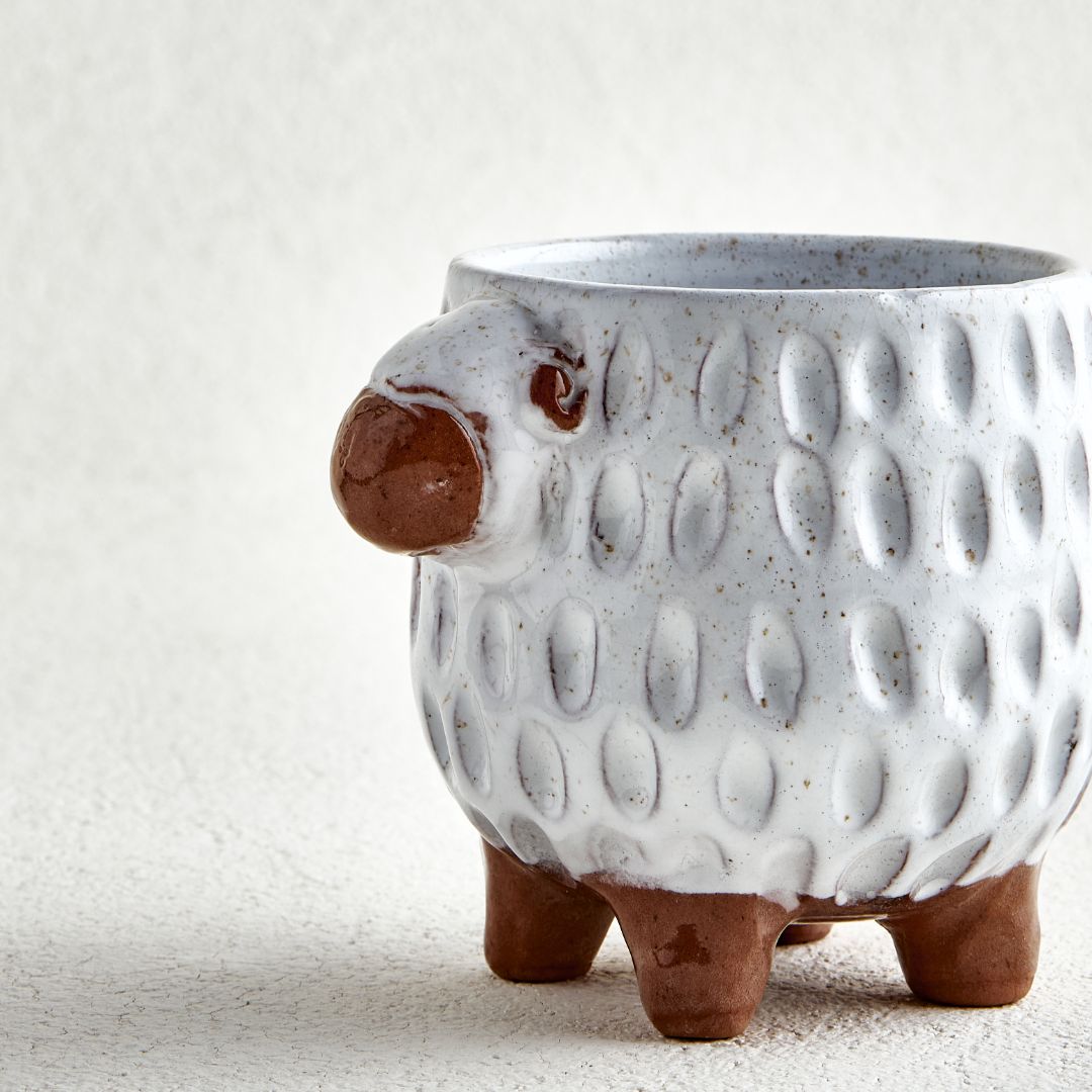 Fluffy Handmade Pottery Mug