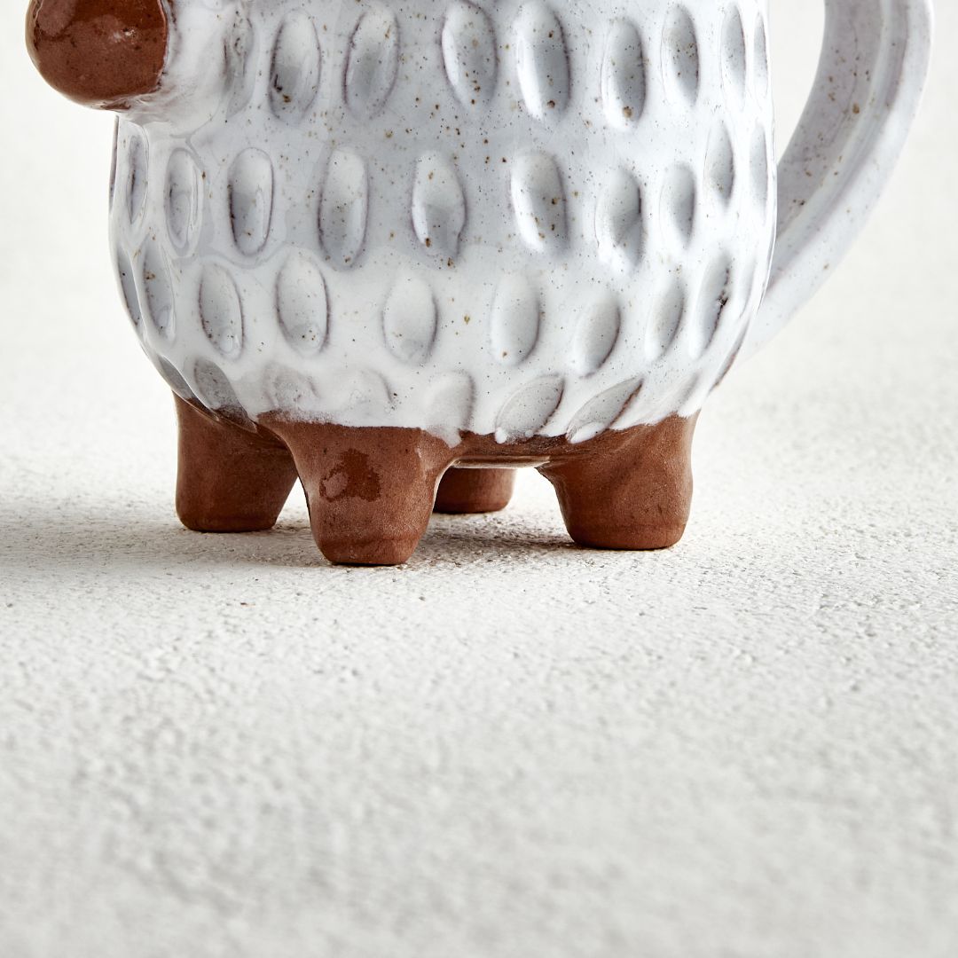 Fluffy Handmade Pottery Mug