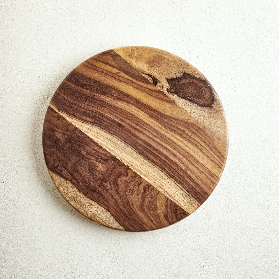 Lazy Susan Wooden Turntable