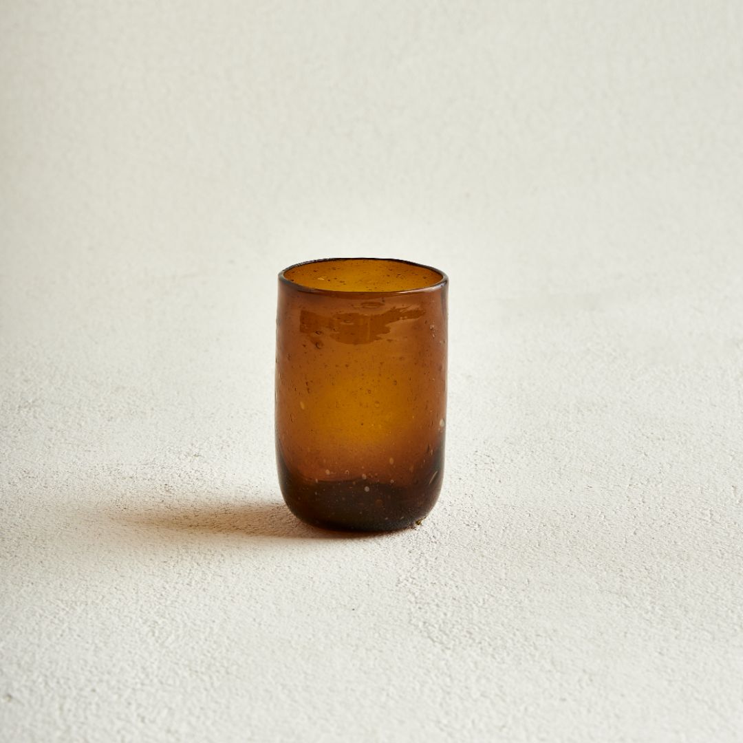 Set of 6 Color Glass Cups