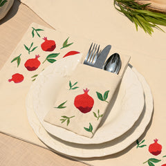 Pomegranate Cutlery Sleeve