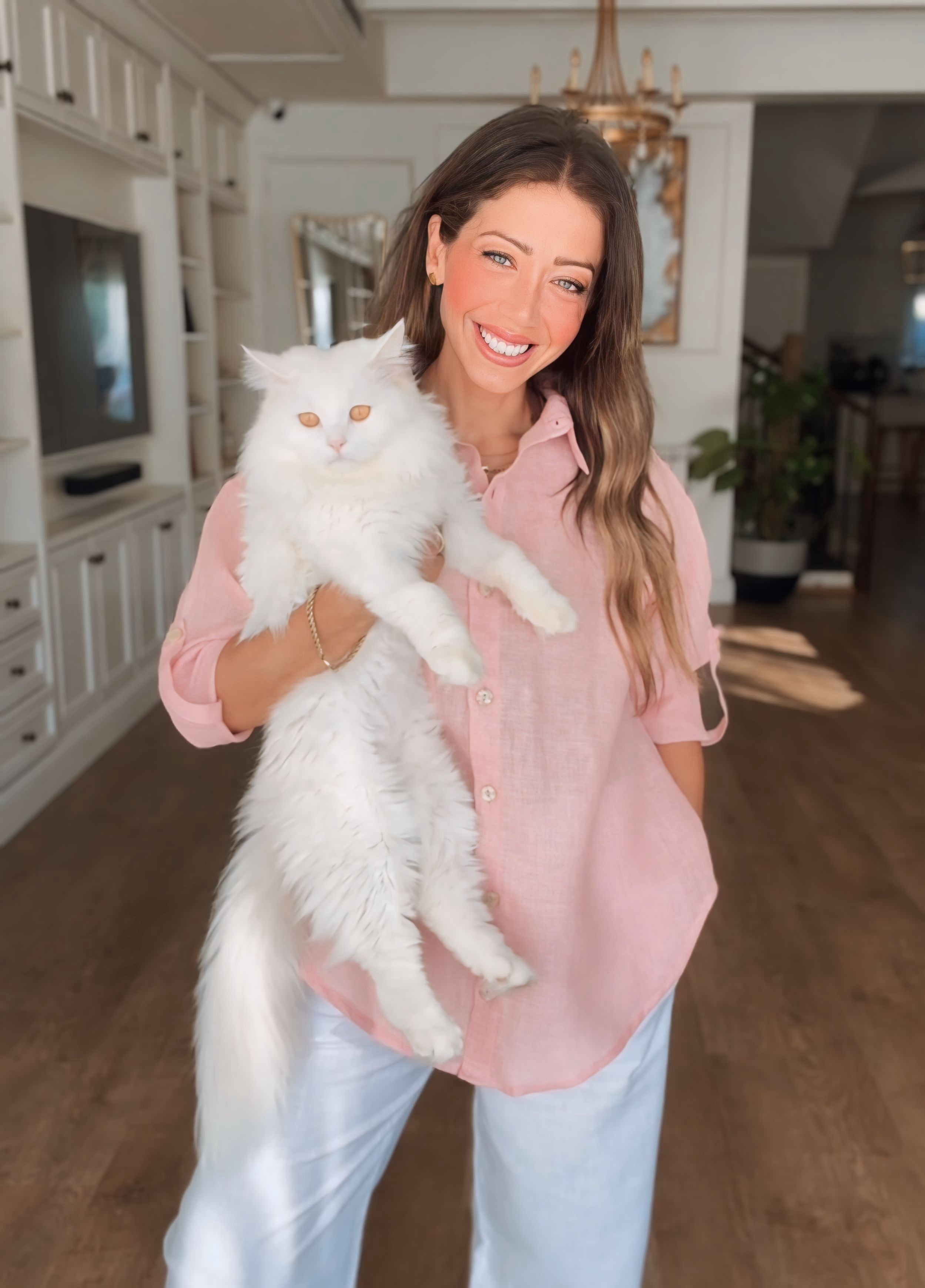 Shimmery Linen Shirt
