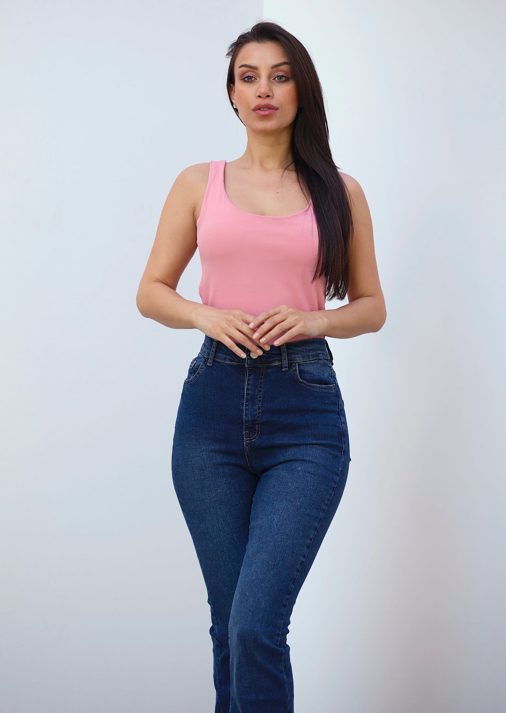 2 x 1 Lycra Basic Top