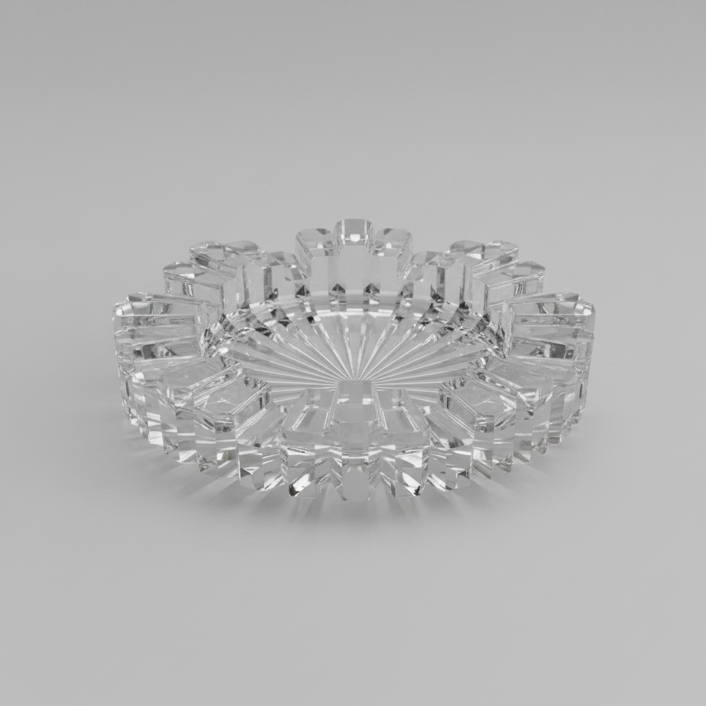 Milan Crystal Ashtray