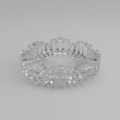 Milan Crystal Ashtray