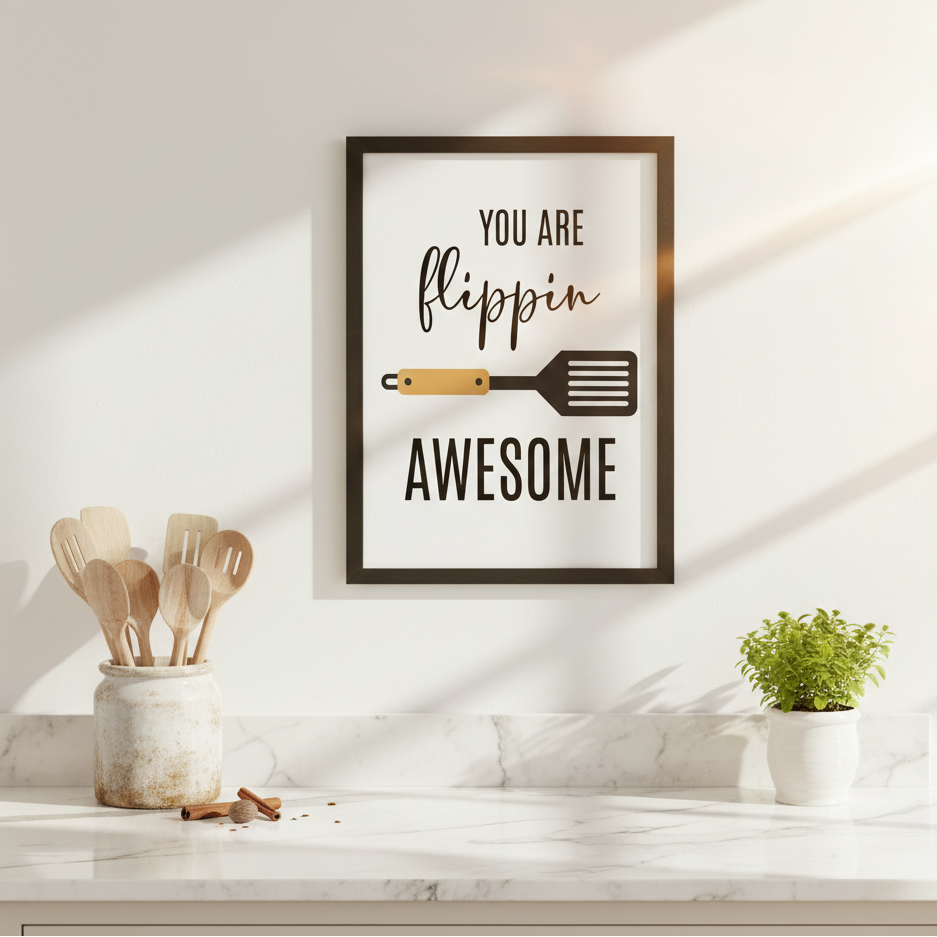Flipping Awesome Frame