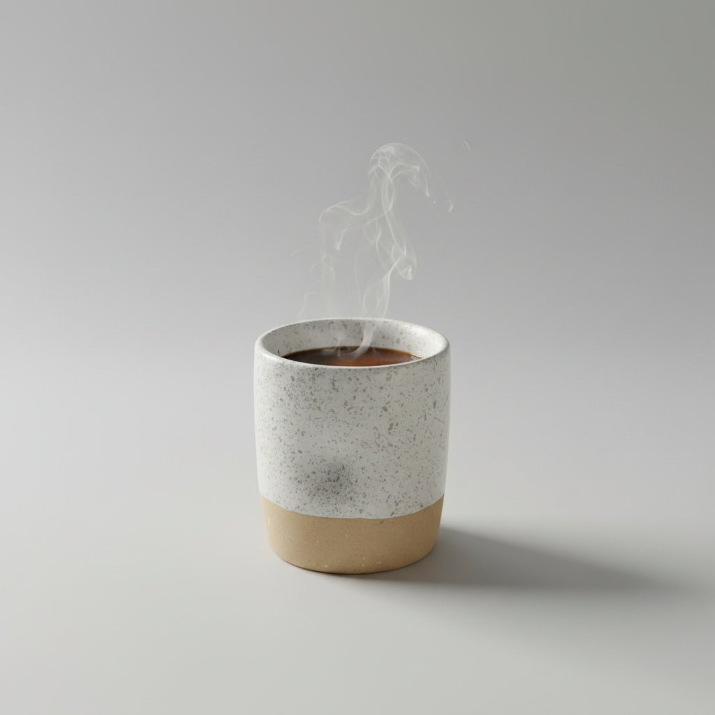 Mug With Thumb Dimple Holds