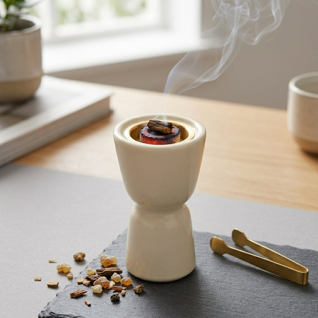 Pottery incense burner - Mabkhara