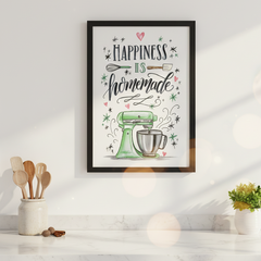 Happiness Is Homemade Frame